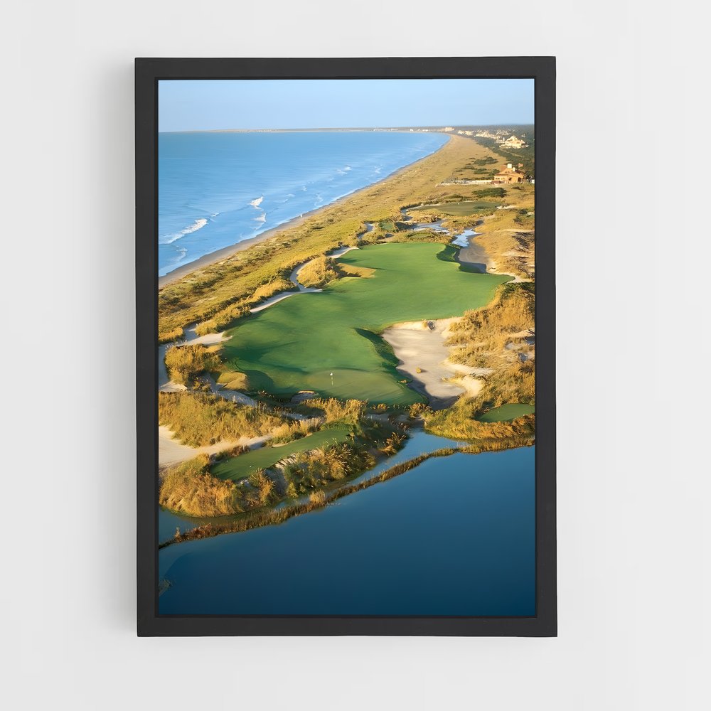 Poster Dunes de Kiawah – affiche Golf (vue 2)